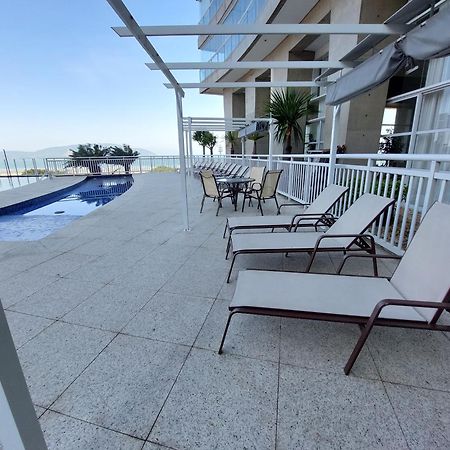 Apartamento Book Santos Unlimited 817 Elegancia Vista Mar Exterior foto