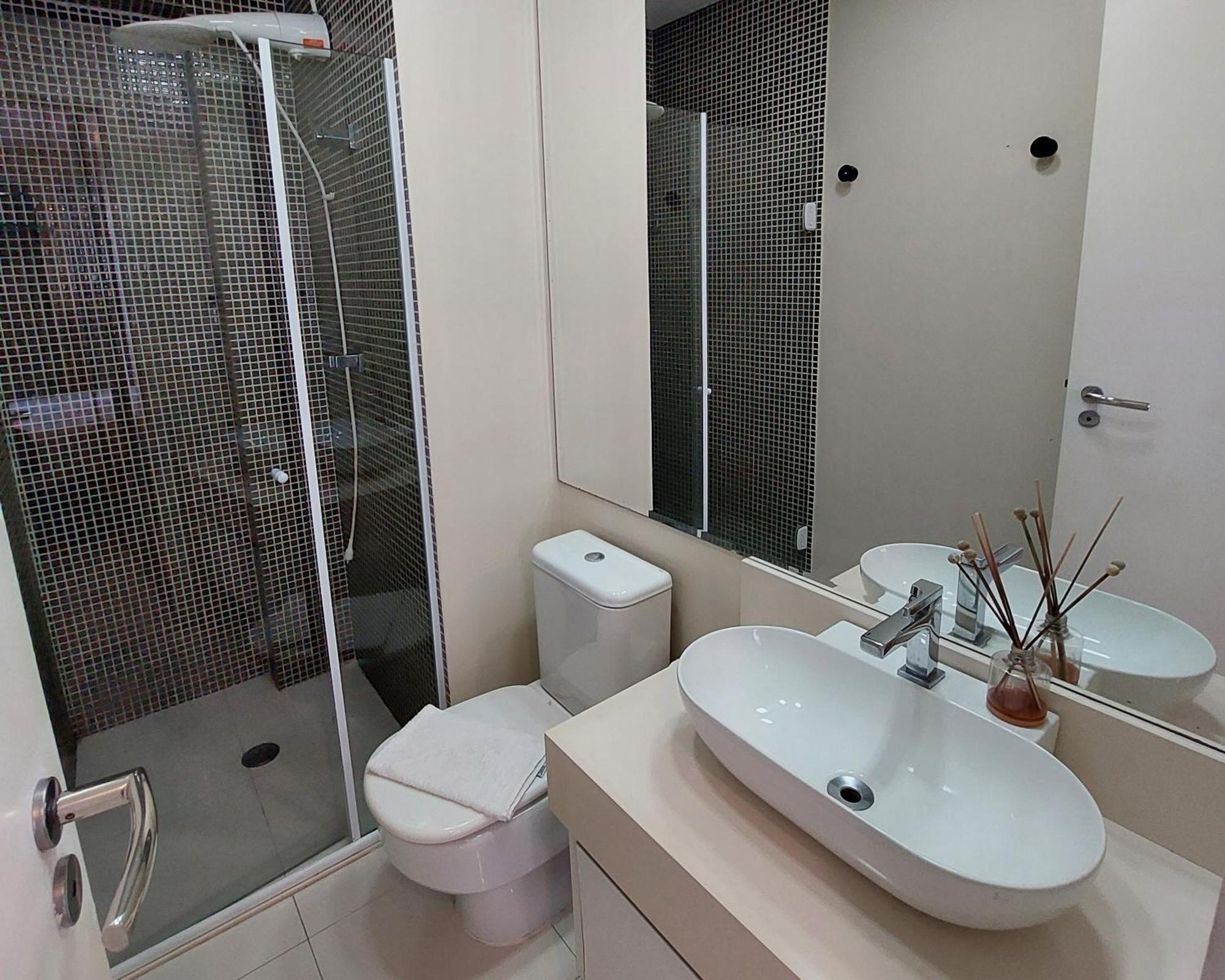 Apartamento Book Santos Unlimited 817 Elegancia Vista Mar Exterior foto